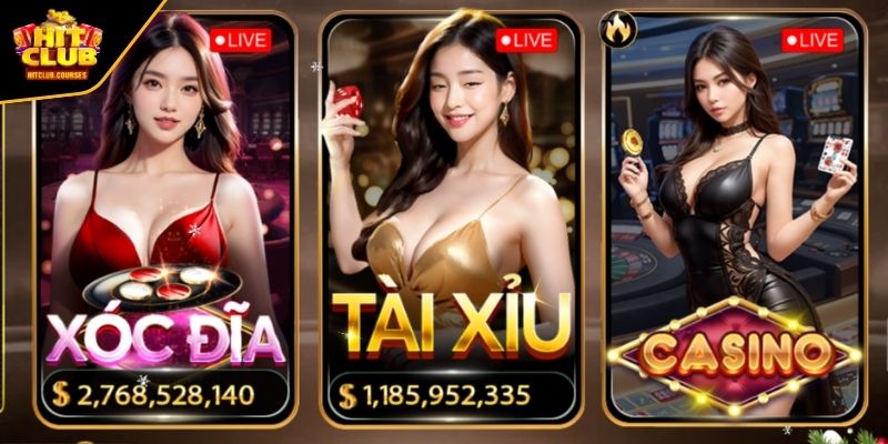 Khám phá thông tin về sảnh game casino Hitclub hấp dẫn
